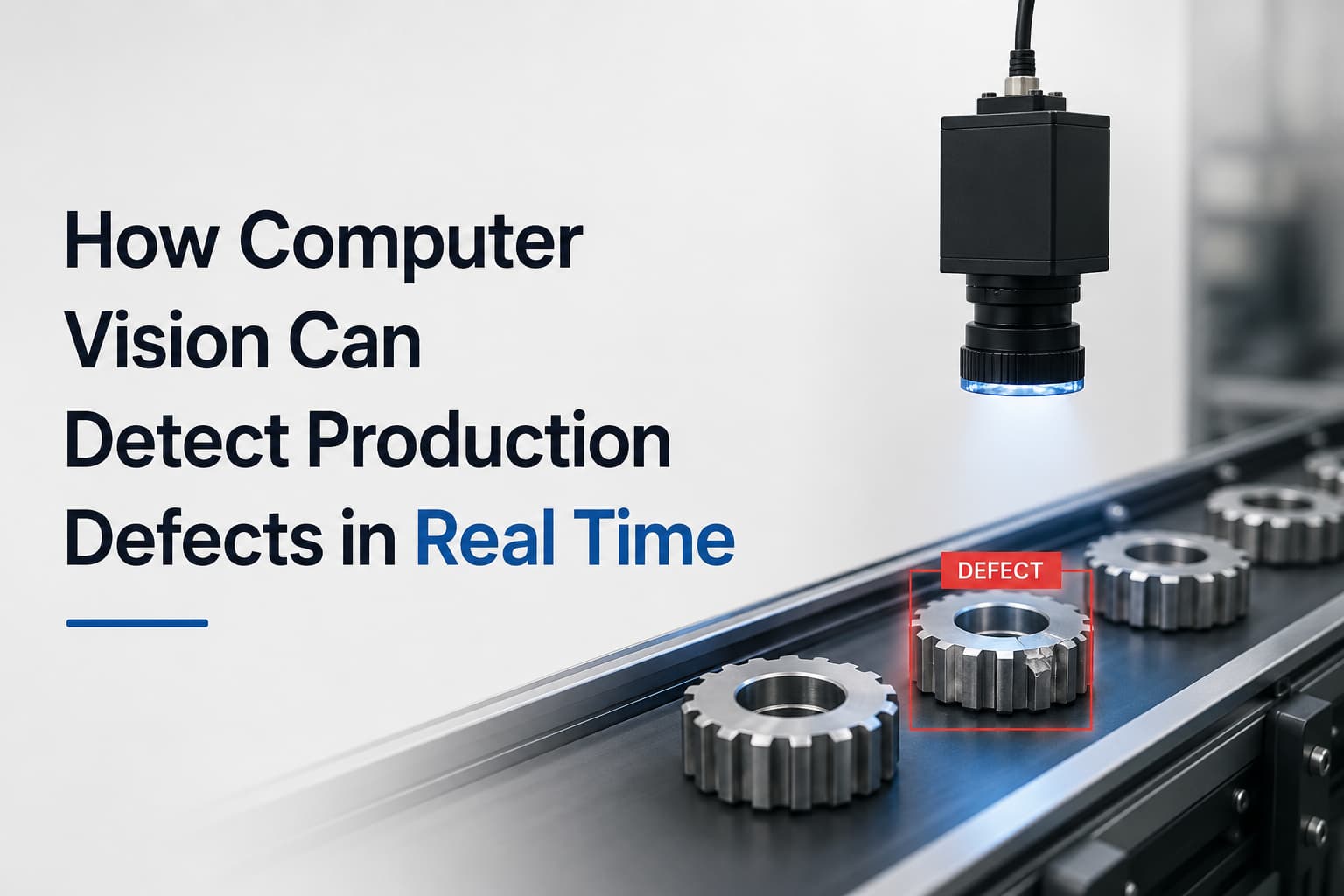 How Computer Vision Can Detect Production Defects in Real Time